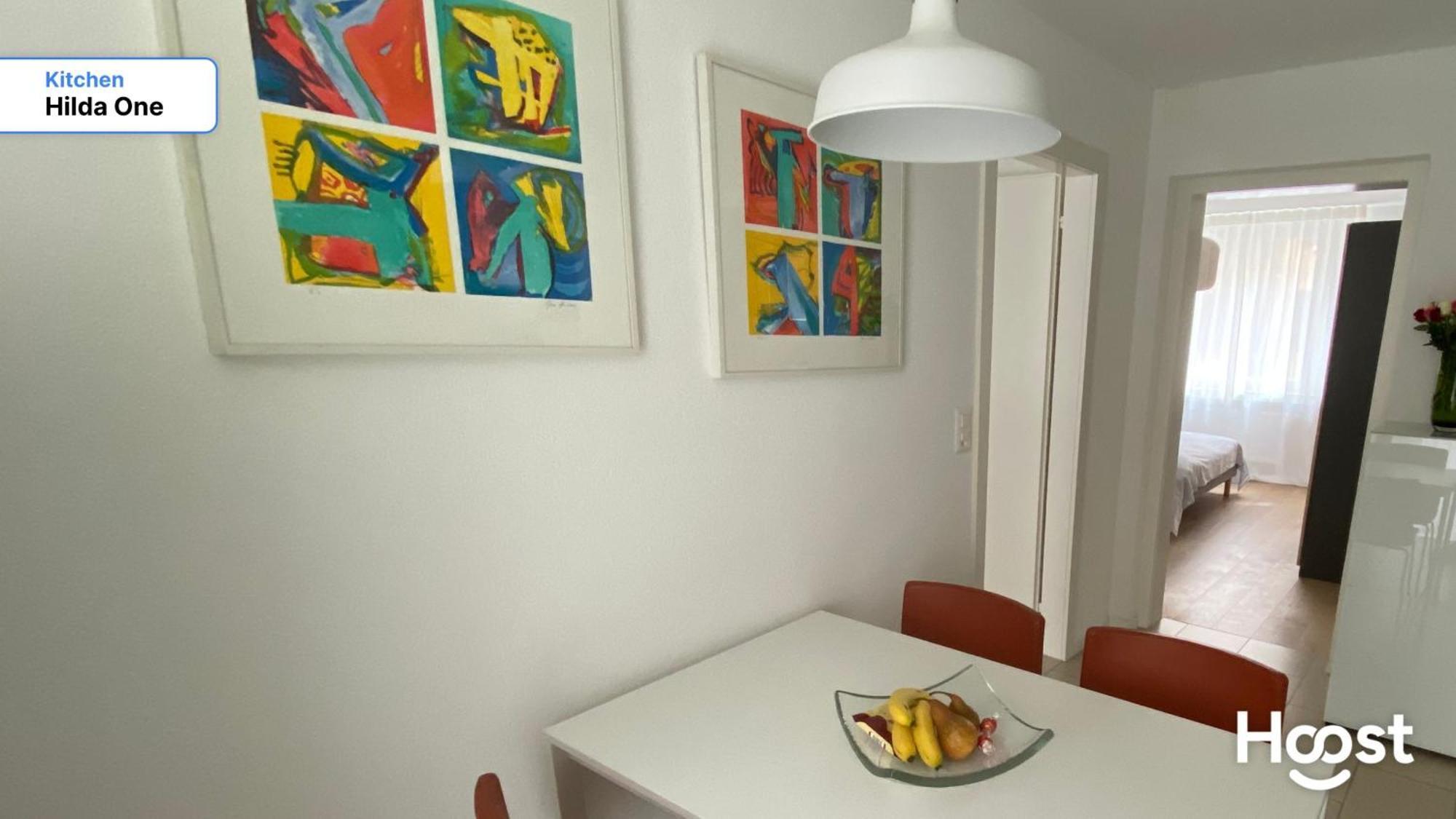 H1 With 4,5 Room, Bathroom, Kitchen, Central, Quiet & Modern With Office Zürich Eksteriør bilde